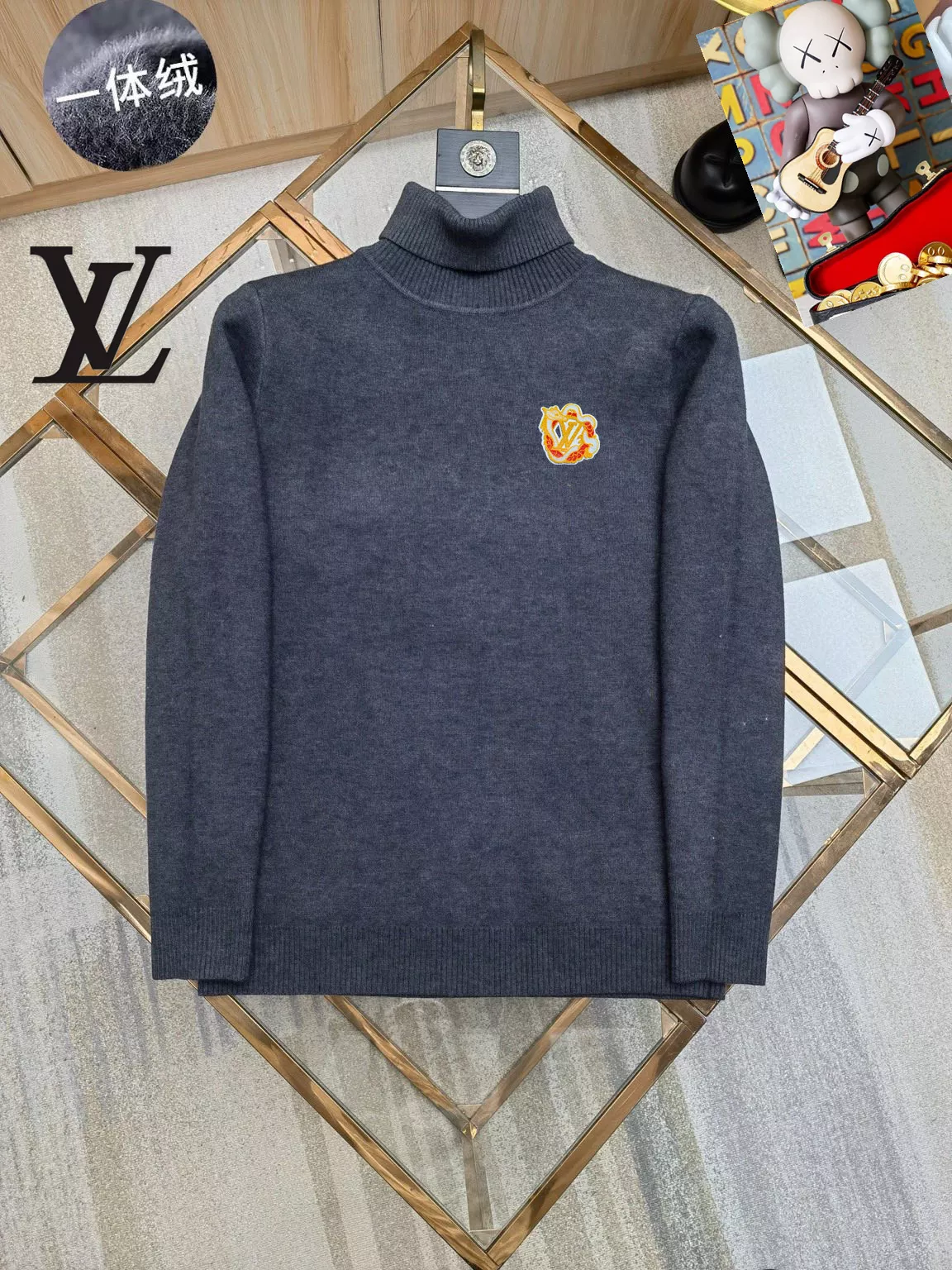 louis vuitton lv sweaters manches longues pour homme s_12b1740